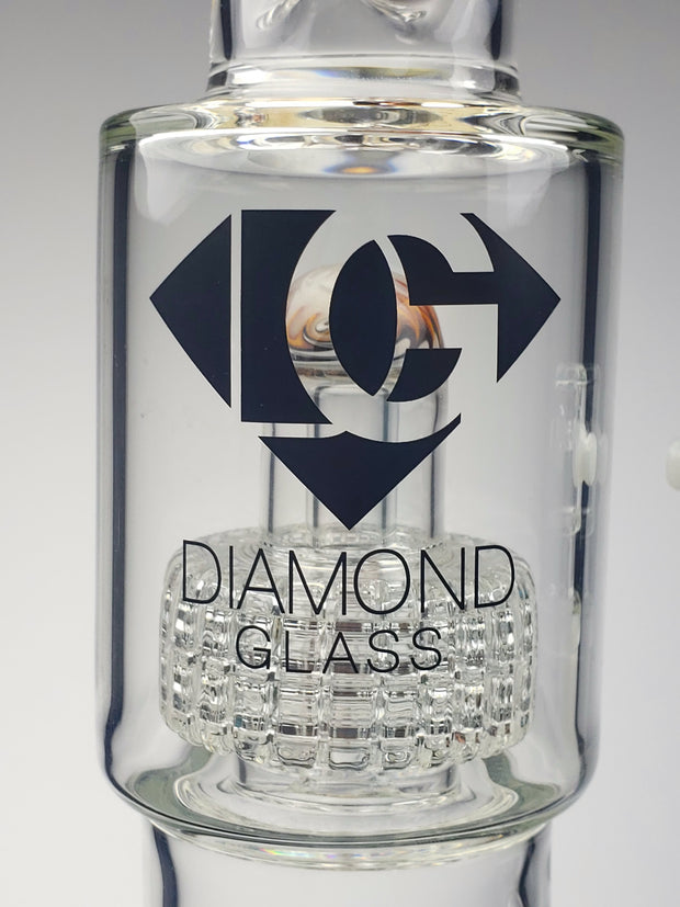 Diamond Glass 16'' dual matrix stepdown can