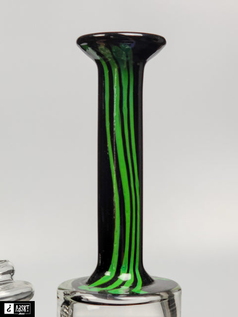 10" Black and Green Inline can Rig