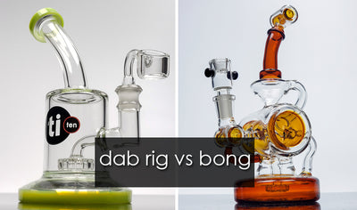 Dab Rig vs. Bong – What is the Difference?