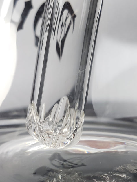 Dutch 8'' fat bottom bong with colored neck – ABSNTMINDED