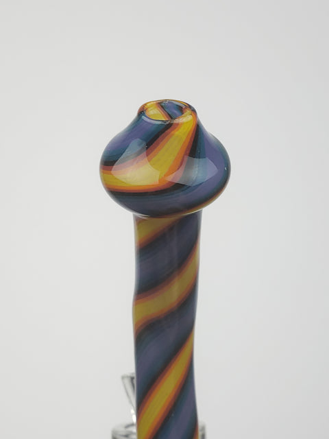 Dutch 8'' fat bottom bong with colored neck – ABSNTMINDED