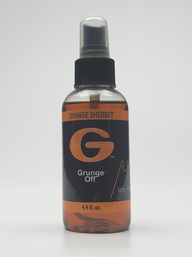 Grunge-off orange sherbet odor spray
