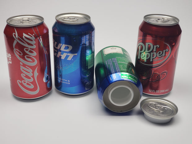 Beverage stash soda/beer cans