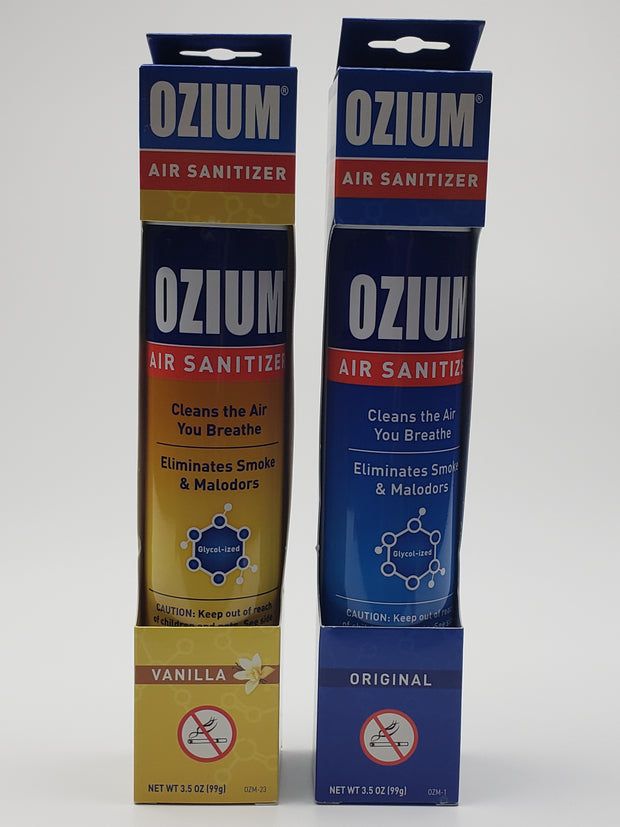 Ozium air sanitizer