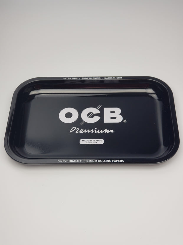 OCB medium black rolling tray