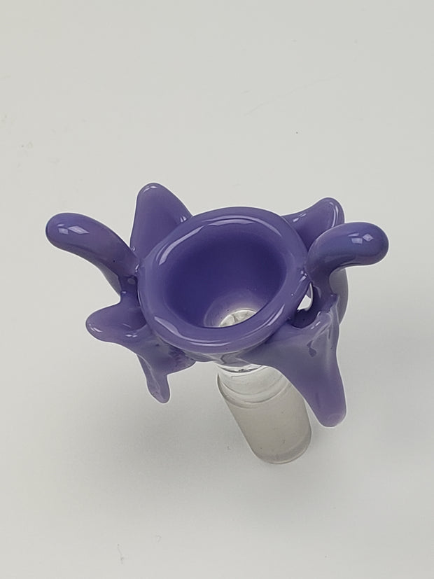 14mm male purple butterfly bowl