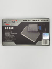 Weigh max gx-650 digital scale