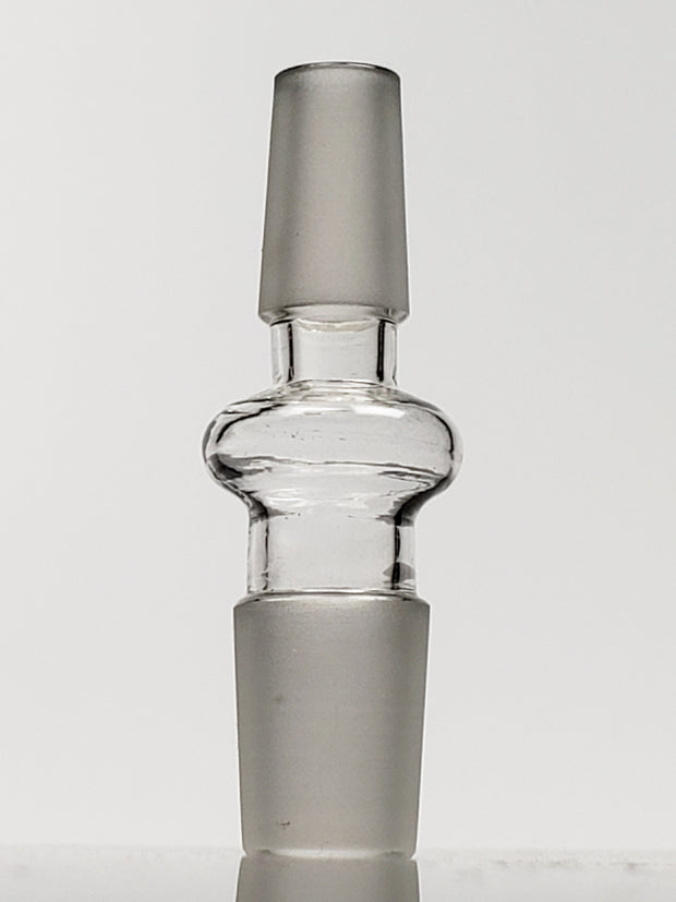 14mm Male to 18mm Male glass adapter