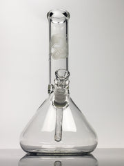 10" Hvy clear glass mini beaker