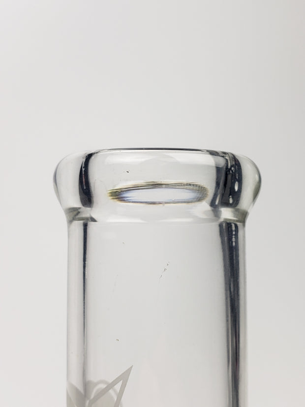 10" Hvy clear glass mini beaker