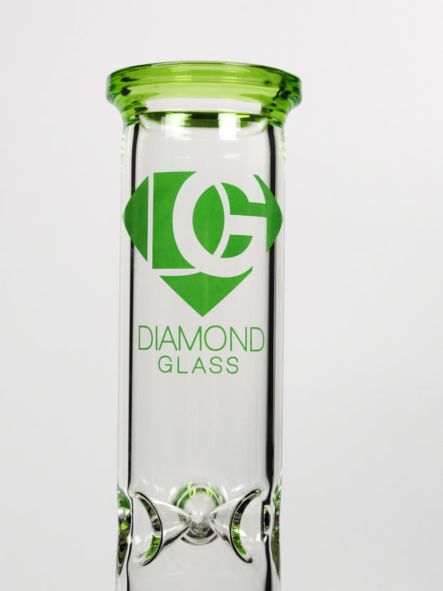 16" Diamond Glass dual chamber can