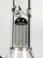 14" Diamond Glass 7mm beaker bong