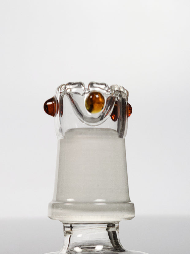 2" Female domeless nail with orange pinches