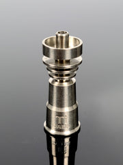 2" Female domeless titanium nail with rings