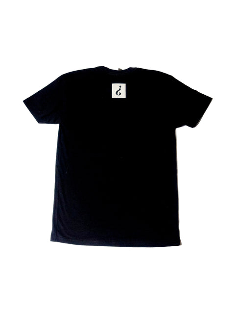 Absnt Minded black t-shirt with large print