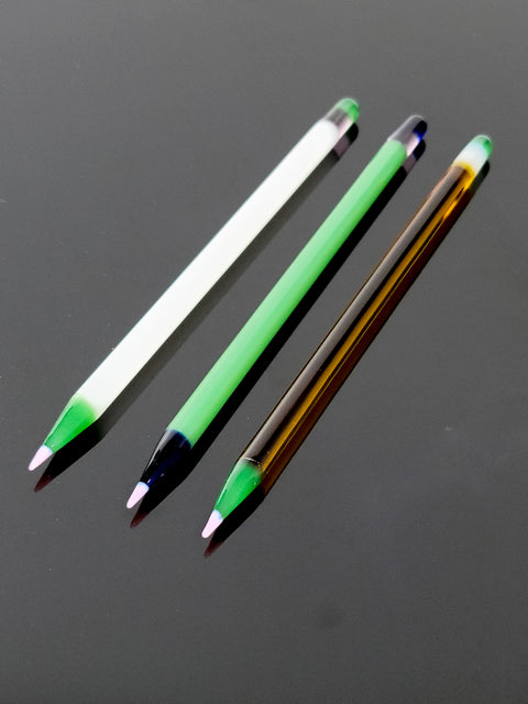 Large glass pencil dabber