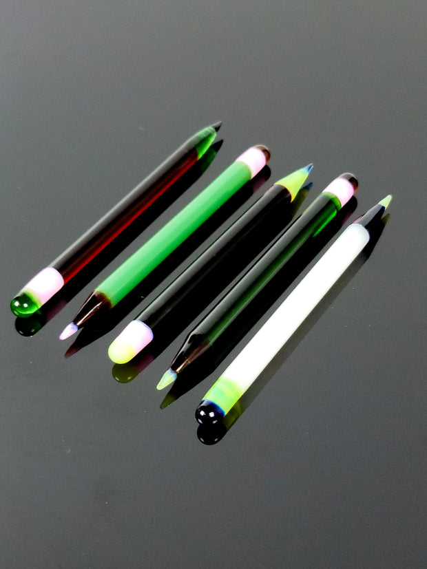 Small glass pencil dabbers