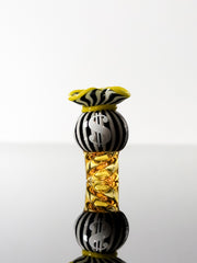 JAG Money Bag Spinner caps by artist "Just Another Glass Blower"
