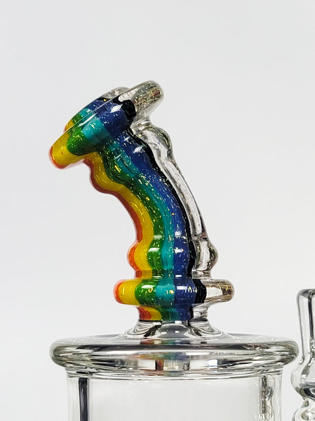 Kosher Glass dab Rigs with wrapped foots