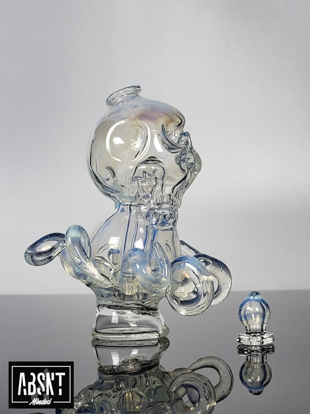 Octo Skull Puffco Peak/Pro attachments Cooper Glass