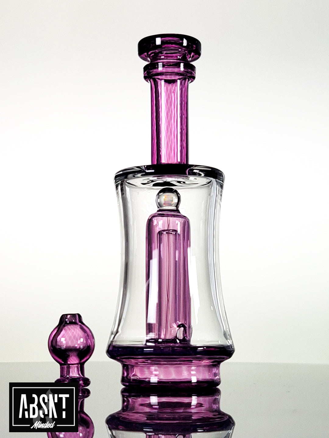 Puffco Peak Double Bottle Glass Bubbler